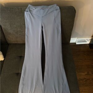 Fabletics high waisted crossover flare